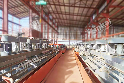 Flotation-cell-in-Nigeria-1000tpd-copper-plant