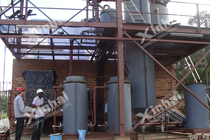 Zimbabwe-1500kg-Desorption-Electrolysis-System