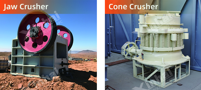 jaw crusher and cone crusher