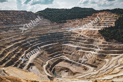 open-pit mine